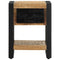 vidaXL Bedside Cabinets 2 pcs Solid Rough Wood Mango