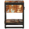 vidaXL Bedside Cabinet Multicolour 35x34x45 cm Solid Wood Reclaimed