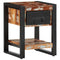 vidaXL Bedside Cabinets 2 pcs Multicolour Solid Rough Wood Mango