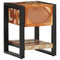 vidaXL Bedside Cabinets 2 pcs Multicolour Solid Rough Wood Mango