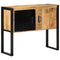 vidaXL Console Cabinet 90x35x75 cm Solid Rough Wood Mango