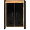 vidaXL Sideboard 55x35x70 cm Solid Rough Wood Mango