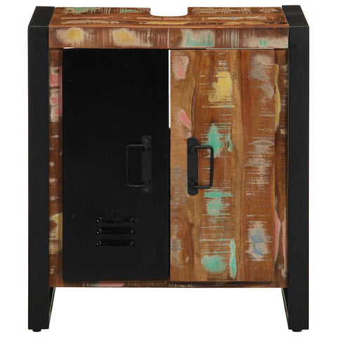 vidaXL Bathroom Cabinet Brown 55 x 35 x 60 cm Solid Reclaim wood