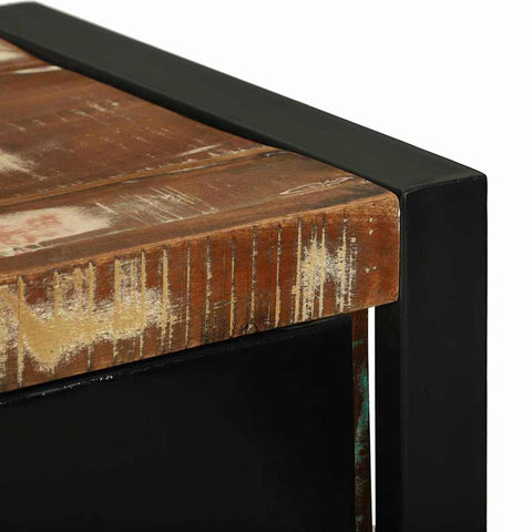 vidaXL Bathroom Cabinet Brown 40 x 35 x 90 cm Solid Reclaim wood