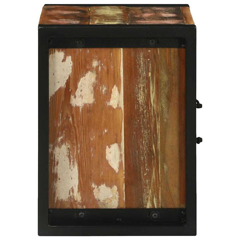 vidaXL Bathroom Cabinet Brown 40 x 30 x 40 cm Solid Reclaim wood