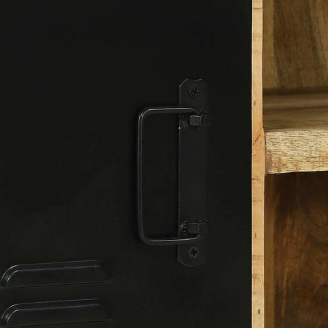vidaXL Bench Cabinet Brown 100 x 35 x 50 cm Solid Mango wood
