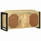 vidaXL Bench Cabinet Brown 100 x 35 x 50 cm Solid Mango wood