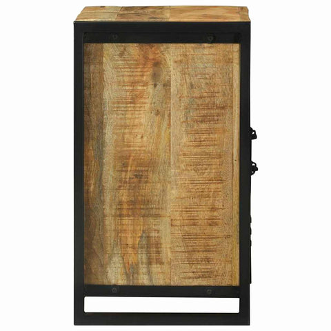 vidaXL Sink Cabinet with Door Brown 55 x 35 x 60 cm Solid Mango wood