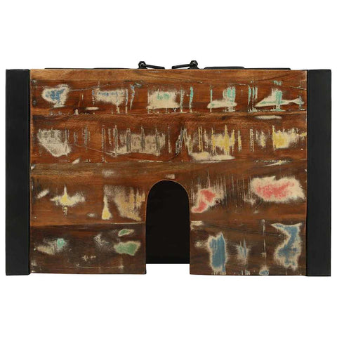 vidaXL Sink Cabinet with Door Brown 55 x 35 x 60 cm Solid Reclaim wood