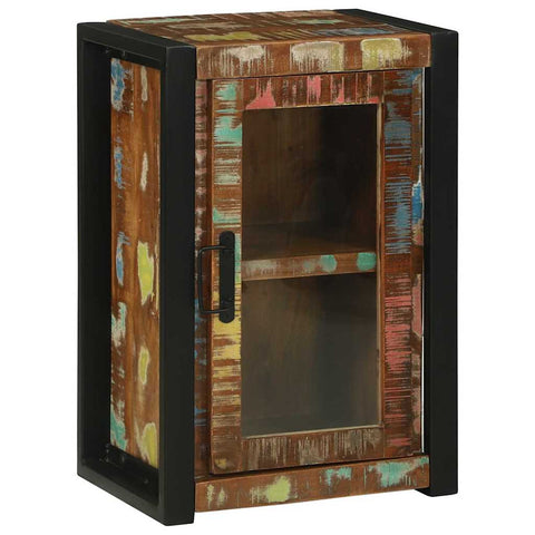 vidaXL Bathroom Cabinet Multicolour 40 x 30 x 60 cm Solid Reclaim wood