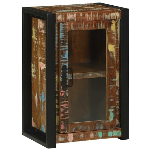vidaXL Bathroom Cabinet Multicolour 40 x 30 x 60 cm Solid Reclaim wood