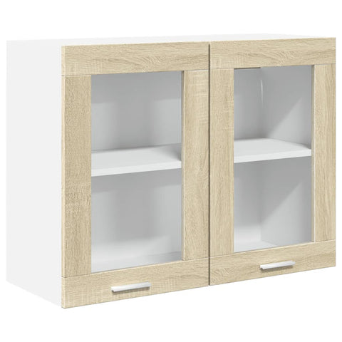 vidaXL 8 Piece Kitchen Cabinet Set Lyon  Sonoma Oak Engineered Wood