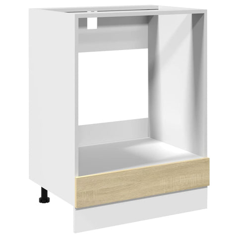vidaXL 8 Piece Kitchen Cabinet Set Lyon  Sonoma Oak Engineered Wood