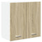 vidaXL 8 Piece Kitchen Cabinet Set Lyon  Sonoma Oak Engineered Wood