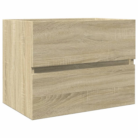 vidaXL 2 Piece Bathroom Furniture Set Ceramic and Engineered Wood