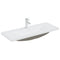 vidaXL 2 Piece Bathroom Furniture Set Ceramic and Engineered Wood