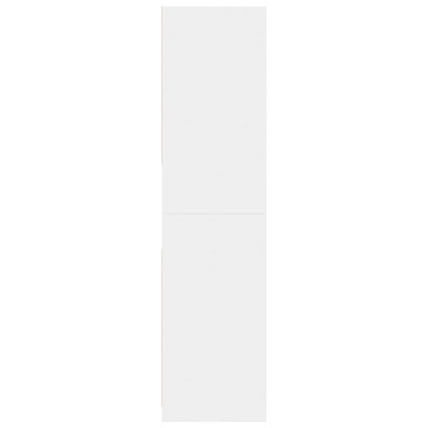vidaXL Wardrobe White 80x50x200 cm Engineered Wood
