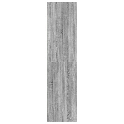 vidaXL Wardrobe Grey Sonoma 30x50x200 cm Engineered Wood