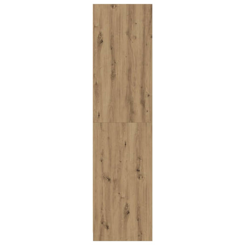 vidaXL Wardrobe Artisian Oak 80x50x200 cm Engineered Wood