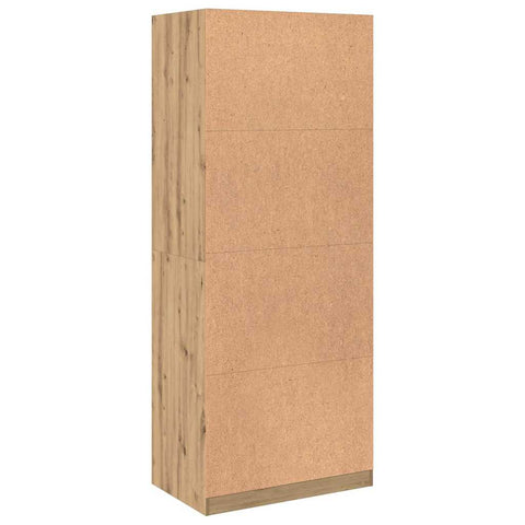 vidaXL Wardrobe Artisian Oak 80x50x200 cm Engineered Wood