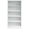 vidaXL Wardrobe White 100x50x200 cm Engineered Wood
