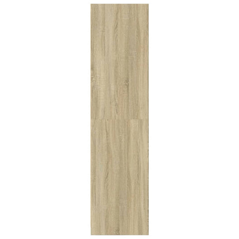 vidaXL Wardrobe Sonoma Oak 100x50x200 cm Engineered Wood