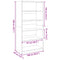 vidaXL Wardrobe Grey Sonoma 100x50x200 cm Engineered Wood