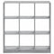vidaXL Bookcase Grey Sonoma 102x32x108 cm Engineered Wood