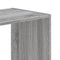 vidaXL Bookcase Grey Sonoma 102x32x108 cm Engineered Wood