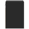 vidaXL Wall-mounted Bedside Cabinets with LED Lights 2 pcs Black