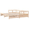 vidaXL Daybed without Mattress 80x200 cm Solid Wood Pine