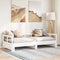 vidaXL Daybed without Mattress White 90x190 cm Solid Wood Pine