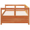vidaXL Daybed without Mattress Wax Brown 90x190 cm Solid Wood Pine