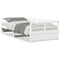 vidaXL Daybed without Mattress White 90x200 cm Solid Wood Pine