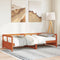 vidaXL Daybed without Mattress Wax Brown 90x200 cm Solid Wood Pine