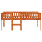 vidaXL Children's Bed without Mattress Wax Brown 80x200 cm Solid Wood Pine
