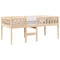 vidaXL Children's Bed without Mattress 90x190 cm Solid Wood Pine