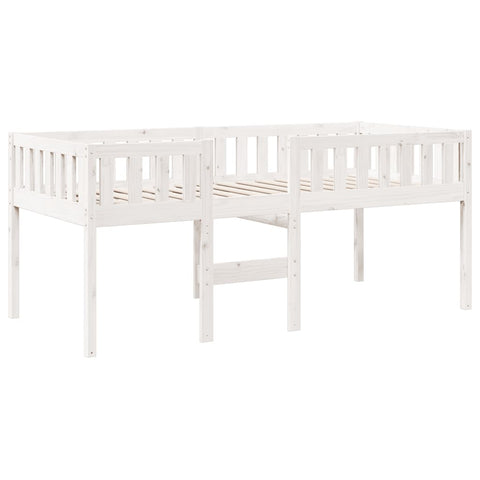 vidaXL Children's Bed without Mattress White 90x190 cm Solid Wood Pine