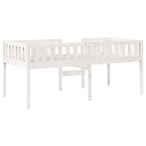 vidaXL Children's Bed without Mattress White 90x190 cm Solid Wood Pine