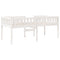 vidaXL Children's Bed without Mattress White 90x190 cm Solid Wood Pine