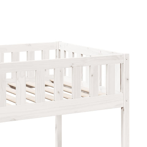 vidaXL Children's Bed without Mattress White 90x190 cm Solid Wood Pine