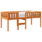 vidaXL Children's Bed without Mattress Wax Brown 90x190 cm Solid Wood Pine