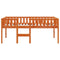 vidaXL Children's Bed without Mattress Wax Brown 90x190 cm Solid Wood Pine
