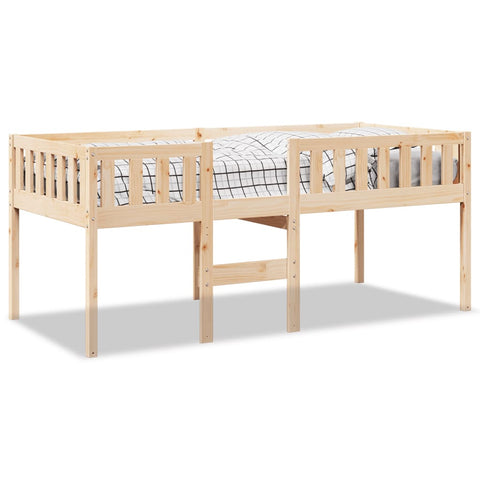 vidaXL Children's Bed without Mattress 75x190 cm Solid Wood Pine