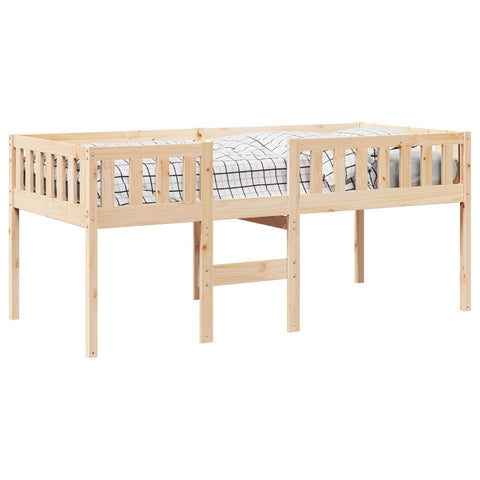 vidaXL Children's Bed without Mattress 75x190 cm Solid Wood Pine