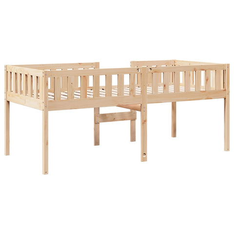 vidaXL Children's Bed without Mattress 75x190 cm Solid Wood Pine