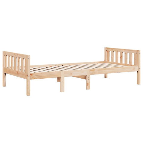 vidaXL Children's Bed without Mattress 90x190 cm Solid Wood Pine