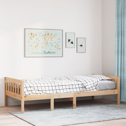 vidaXL Children's Bed without Mattress 90x190 cm Solid Wood Pine