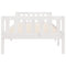 vidaXL Children's Bed without Mattress White 90x190 cm Solid Wood Pine