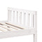 vidaXL Children's Bed without Mattress White 90x190 cm Solid Wood Pine
